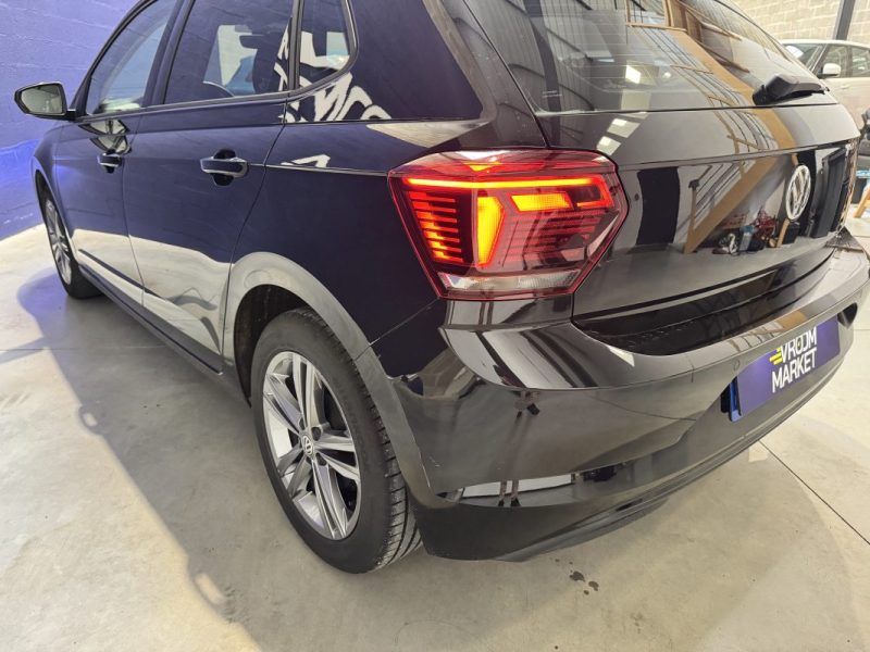 VOLKSWAGEN POLO 6 1.0 TSI 95ch CARAT / 1 ERE MAIN / SUIVI D'ENTRETIEN COMPLET