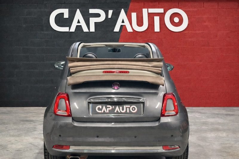 FIAT 500C 1.2 8V 69CH LOUNGE - Garantie 6 mois - Très bon état - 