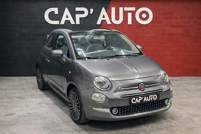 FIAT 500C 1.2 8V 69CH LOUNGE - Garantie 6 mois - Très bon état - 