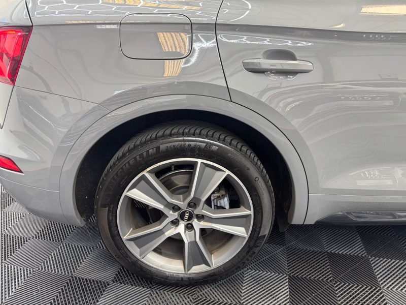 AUDI Q5 40 TDI 190ch S LINE QUATTRO S-TRONIC7 GARANTIE 12 MOIS GRIS NARDO RARE 