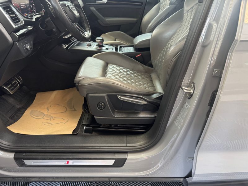 AUDI Q5 40 TDI 190ch S LINE QUATTRO S-TRONIC7 GARANTIE 24 MOIS GRIS NARDO RARE 
