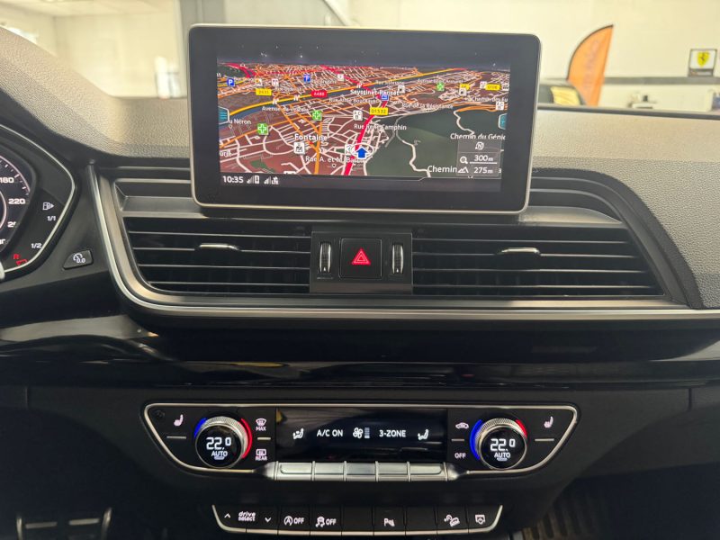 AUDI Q5 40 TDI 190ch S LINE QUATTRO S-TRONIC7 GARANTIE 12 MOIS GRIS NARDO RARE 