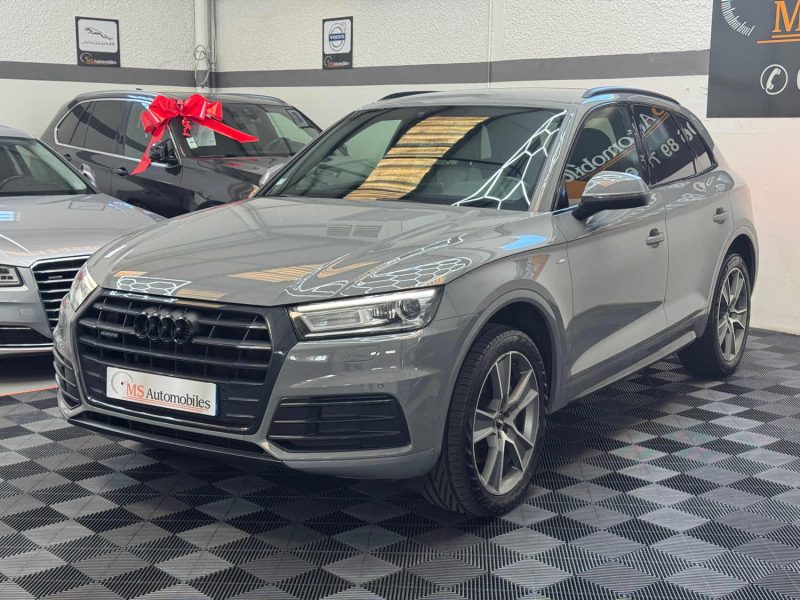 AUDI Q5 40 TDI 190ch S LINE QUATTRO S-TRONIC7 GARANTIE 12 MOIS GRIS NARDO RARE 