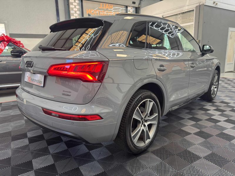 AUDI Q5 40 TDI 190ch S LINE QUATTRO S-TRONIC7 GARANTIE 12 MOIS GRIS NARDO RARE 