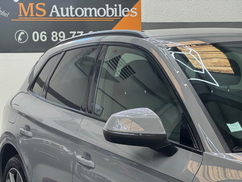 AUDI Q5 40 TDI 190ch S LINE QUATTRO S-TRONIC7 GARANTIE 24 MOIS GRIS NARDO RARE 