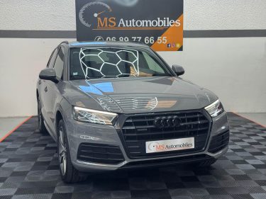 AUDI Q5 40 TDI 190ch S LINE QUATTRO S-TRONIC7 GARANTIE 12 MOIS GRIS NARDO RARE 