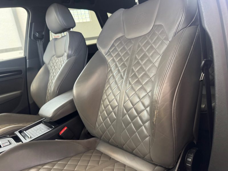 AUDI Q5 40 TDI 190ch S LINE QUATTRO S-TRONIC7 GARANTIE 12 MOIS GRIS NARDO RARE 