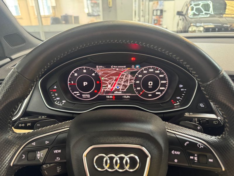 AUDI Q5 40 TDI 190ch S LINE QUATTRO S-TRONIC7 GARANTIE 12 MOIS GRIS NARDO RARE 