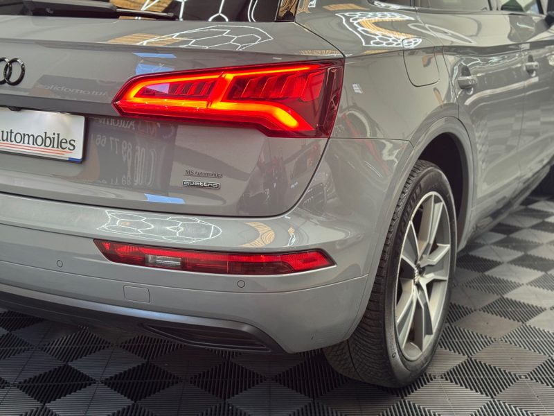 AUDI Q5 40 TDI 190ch S LINE QUATTRO S-TRONIC7 GARANTIE 12 MOIS GRIS NARDO RARE 