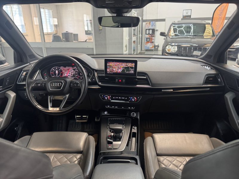 AUDI Q5 40 TDI 190ch S LINE QUATTRO S-TRONIC7 GARANTIE 12 MOIS GRIS NARDO RARE 