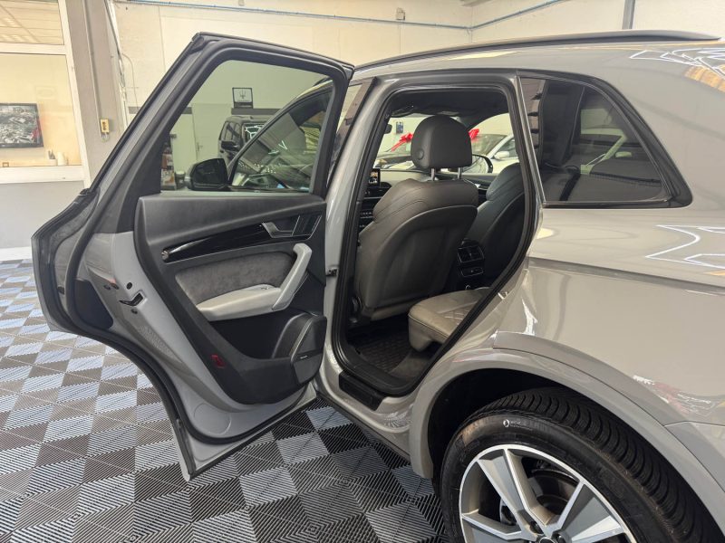 AUDI Q5 40 TDI 190ch S LINE QUATTRO S-TRONIC7 GARANTIE 12 MOIS GRIS NARDO RARE 