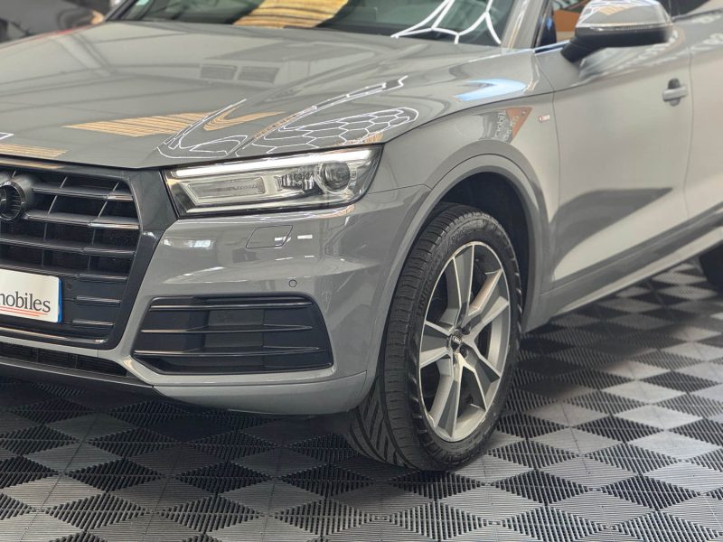 AUDI Q5 40 TDI 190ch S LINE QUATTRO S-TRONIC7 GARANTIE 24 MOIS GRIS NARDO RARE 