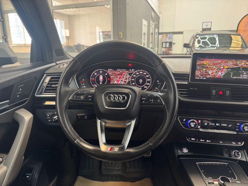 AUDI Q5 40 TDI 190ch S LINE QUATTRO S-TRONIC7 GARANTIE 12 MOIS GRIS NARDO RARE 