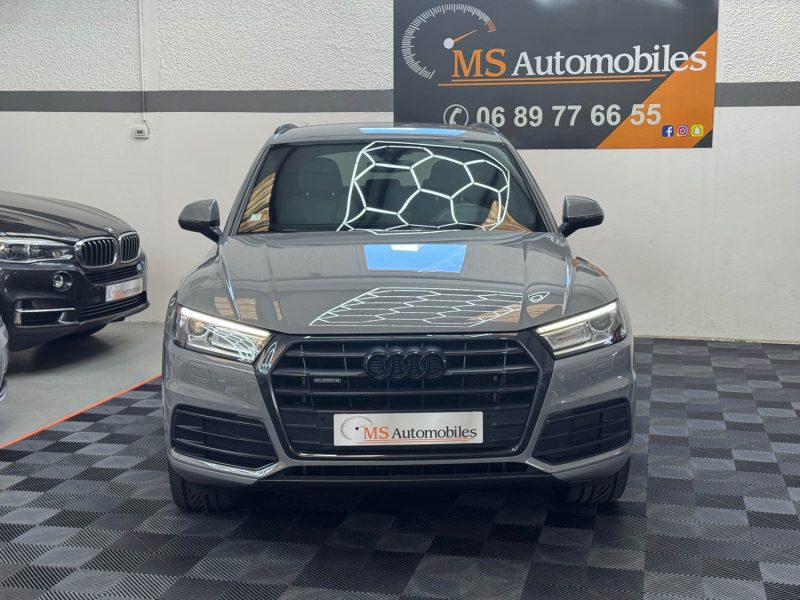 AUDI Q5 40 TDI 190ch S LINE QUATTRO S-TRONIC7 GARANTIE 12 MOIS GRIS NARDO RARE 