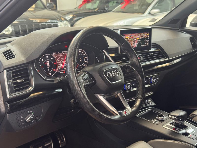 AUDI Q5 40 TDI 190ch S LINE QUATTRO S-TRONIC7 GARANTIE 12 MOIS GRIS NARDO RARE 