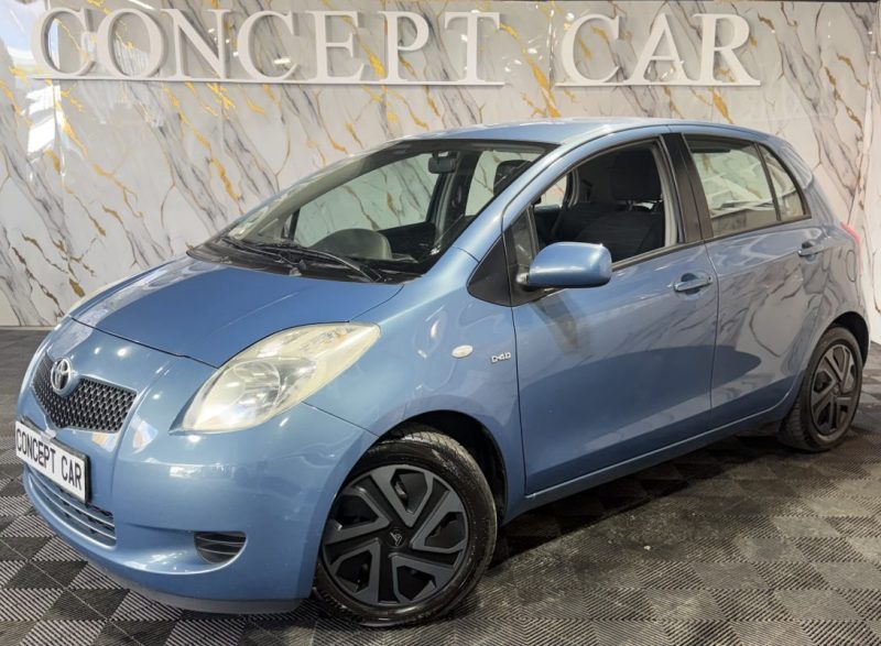 TOYOTA YARIS 1.4 D-4D SOL 2008 - 63 018Kms - Distrib ok - Premier Main - Suivit TOYOTA