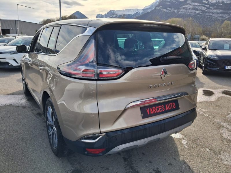 RENAULT ESPACE V 1.6 DCI 160 CV ZEN EDC 7 PLACES SUIVIE COMPLET RENAULT 