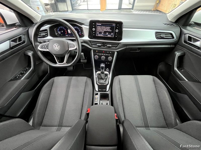 VOLKSWAGEN T-ROC 1.5 TSI EVO 150CV LIFE 1ST / SUIVI  VW / CAMERA/ COCKPITE / GARANTIE 12 OU 60 MOIS 2022