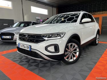VOLKSWAGEN T-ROC 1.5 TSI EVO 150CV LIFE 1ST / SUIVI  VW / CAMERA/ COCKPITE / GARANTIE 12 OU 60 MOIS 2022