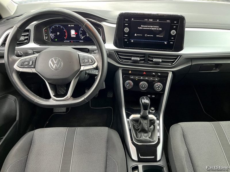 VOLKSWAGEN T-ROC 1.5 TSI EVO 150CV LIFE 1ST / SUIVI  VW / CAMERA/ COCKPITE / GARANTIE 12 OU 60 MOIS 2022