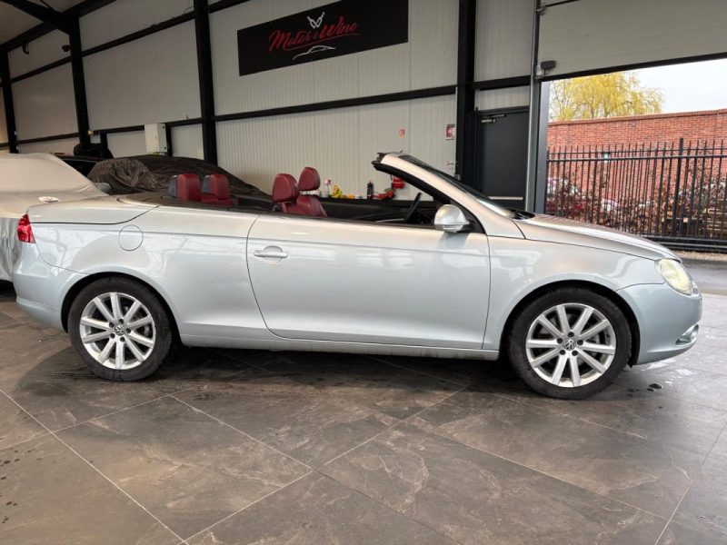 🔹 Volkswagen EOS 2.0 TDI 140 DSG Cabriolet – Cuir – GPS – Toit pano – Suivi complet – Garantie 🚗