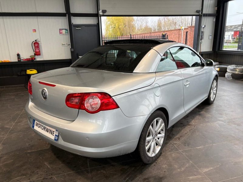 🔹 Volkswagen EOS 2.0 TDI 140 DSG Cabriolet – Cuir – GPS – Toit pano – Suivi complet – Garantie 🚗