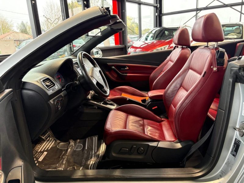 🔹 Volkswagen EOS 2.0 TDI 140 DSG Cabriolet – Cuir – GPS – Toit pano – Suivi complet – Garantie 🚗