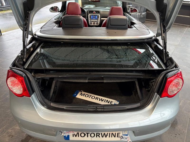 🔹 Volkswagen EOS 2.0 TDI 140 DSG Cabriolet – Cuir – GPS – Toit pano – Suivi complet – Garantie 🚗