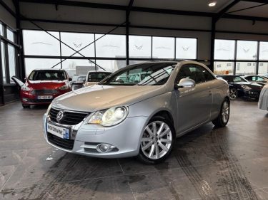 🔹 Volkswagen EOS 2.0 TDI 140 DSG Cabriolet – Cuir – GPS – Toit pano – Suivi complet – Garantie 🚗