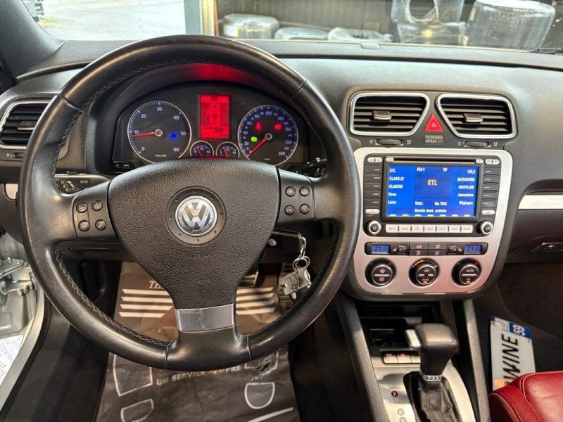 🔹 Volkswagen EOS 2.0 TDI 140 DSG Cabriolet – Cuir – GPS – Toit pano – Suivi complet – Garantie 🚗