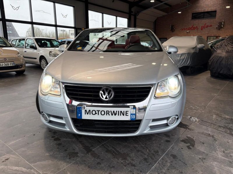 🔹 Volkswagen EOS 2.0 TDI 140 DSG Cabriolet – Cuir – GPS – Toit pano – Suivi complet – Garantie 🚗