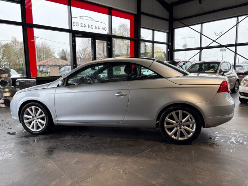 🔹 Volkswagen EOS 2.0 TDI 140 DSG Cabriolet – Cuir – GPS – Toit pano – Suivi complet – Garantie 🚗