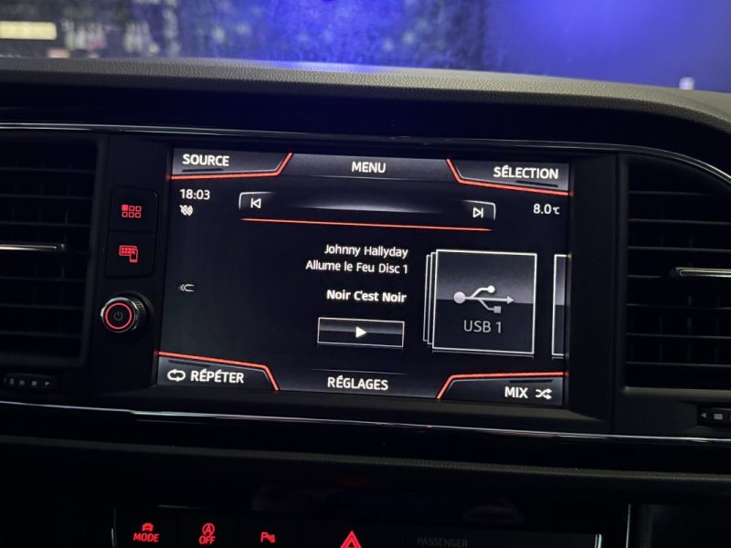 SEAT LEON 1.4 TSI 150ch ACT FR START&STOP 2017