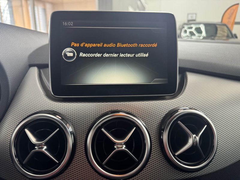 MERCEDES CLASSE B PHASE 2 180 1.6 122ch FASCINATION 2016
