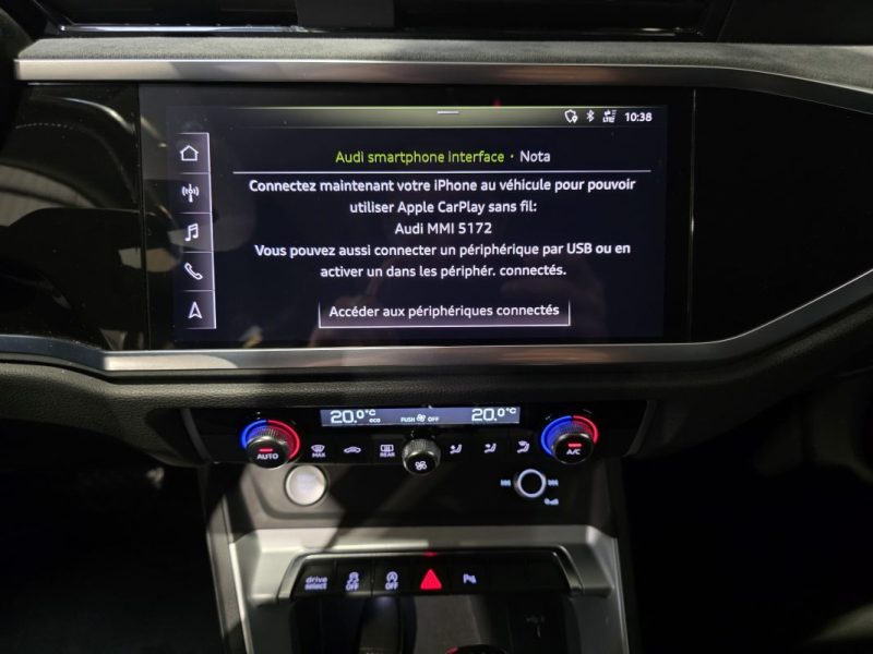 AUDI Q3 35 2.0TDI 150ch S tronic 7 DESIGN LUXE / SUIVI COMPLET