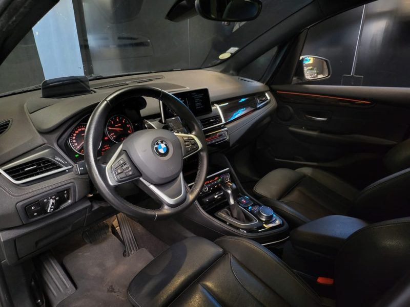 BMW SERIE 2 GRAND TOURER 220dA 190cv LUXURY / TOIT OUVRANT + SIEGES ET HAYON ELECTRIQUE + CAMERA / 
