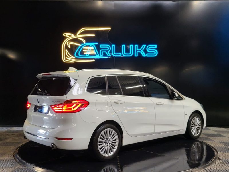 BMW SERIE 2 GRAND TOURER 220dA 190cv LUXURY / TOIT OUVRANT + SIEGES ET HAYON ELECTRIQUE + CAMERA / 