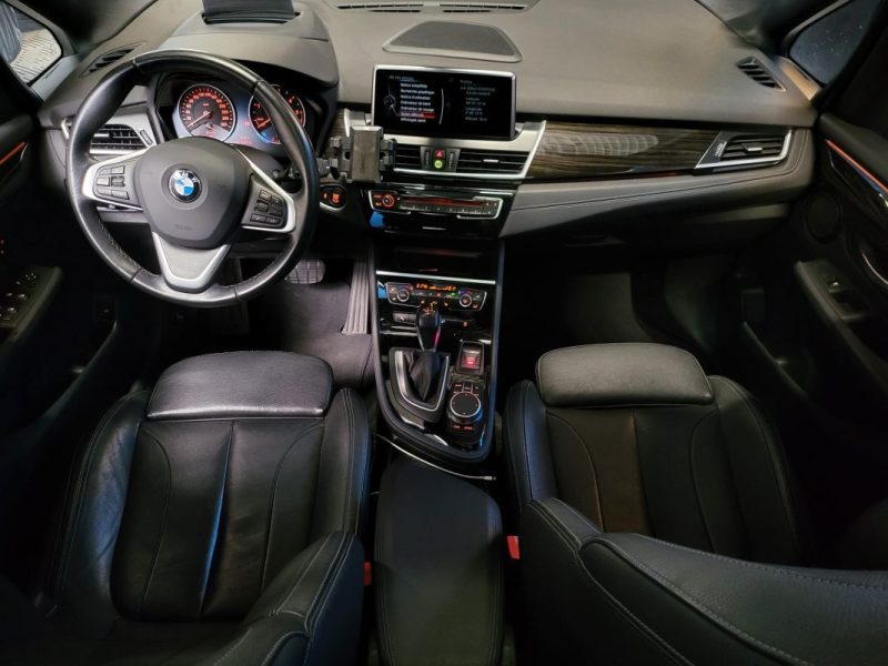 BMW SERIE 2 GRAND TOURER 220dA 190cv LUXURY / TOIT OUVRANT + SIEGES ET HAYON ELECTRIQUE + CAMERA / 