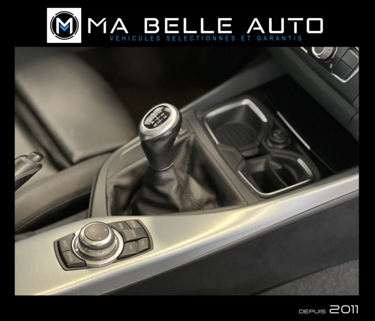 BMW Série 1 F20 120d 184 Sport Line / TOE CUIR GPS Regul. JA17 / 193 euros mensuel