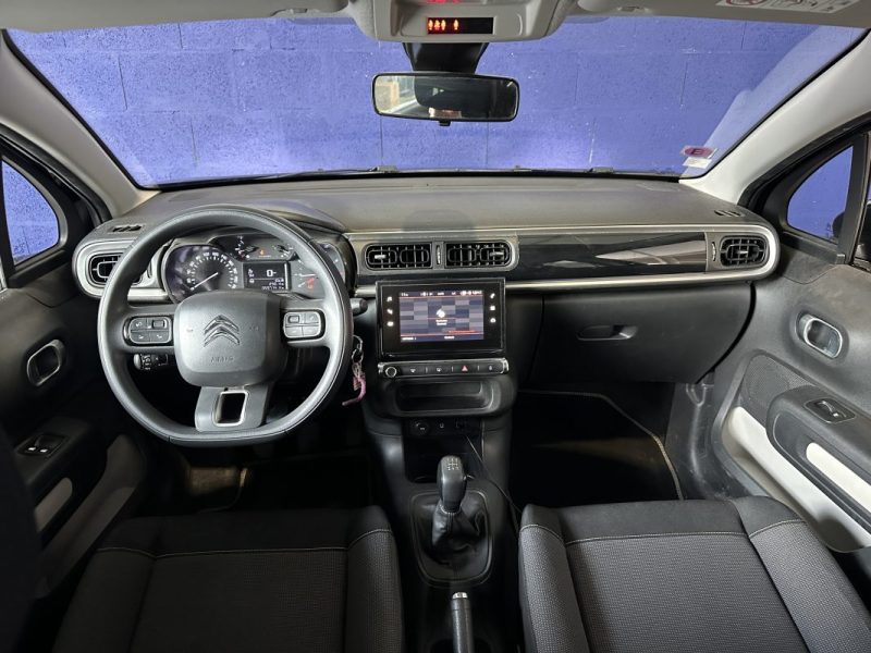 CITROEN C3 1.2I 82 CH BVM FEEL /ENTRETIEN 100% CITROEN / CAR PLAY / 2017