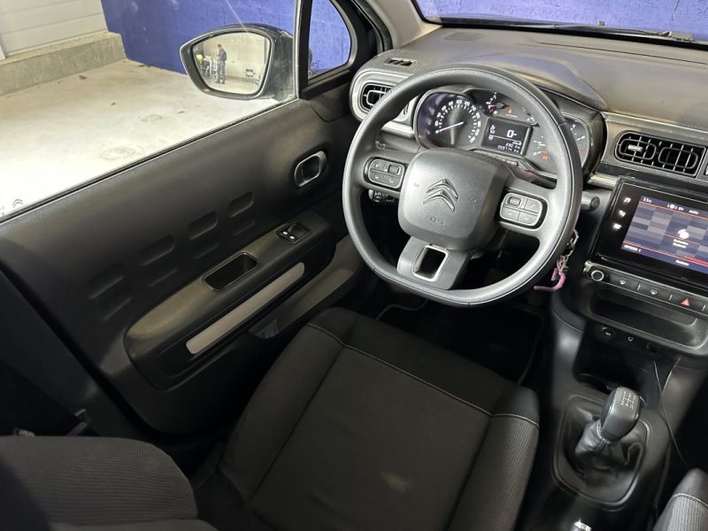CITROEN C3 1.2I 82 CH BVM FEEL /ENTRETIEN 100% CITROEN / CAR PLAY / 2017