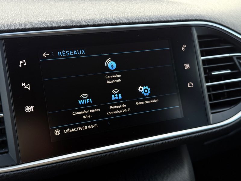 Peugeot 308 GT Line 2.0 BlueHDi 150ch Boîte Auto EAT6 – Full LED – Révisée & Garantie 6 mois