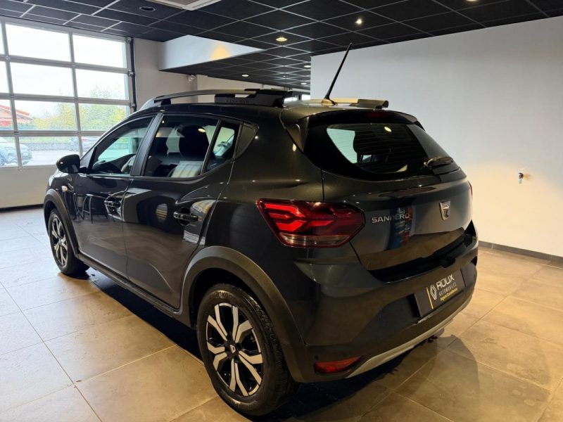 DACIA SANDERO STEPWAY CONFORT ECO-G 100 / CAMERA / ANGLES MORTS / CARTE MAIN LIBRES / ATTELAGE  2021
