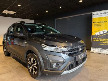 DACIA SANDERO STEPWAY CONFORT ECO-G 100 / CAMERA / ANGLES MORTS / CARTE MAIN LIBRES / ATTELAGE  2021