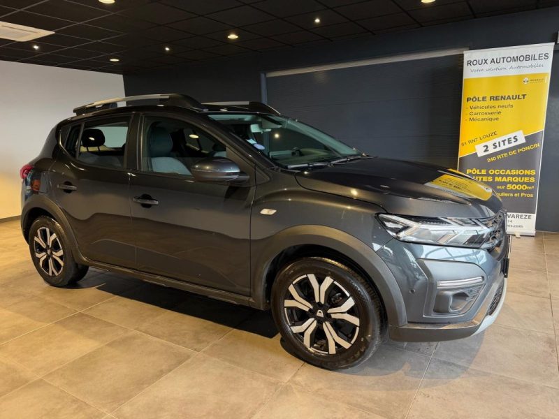 DACIA SANDERO STEPWAY CONFORT ECO-G 100 / CAMERA / ANGLES MORTS / CARTE MAIN LIBRES / ATTELAGE  2021