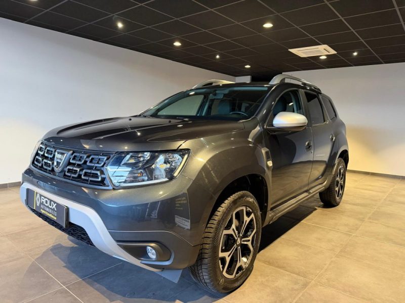 DACIA DUSTER 1.5 PRESTIGE BLUE DCI 115 / ATTELAGE  / CAMERA 360 / CARTE MAIN LIBRE / SUIVI RENAULT