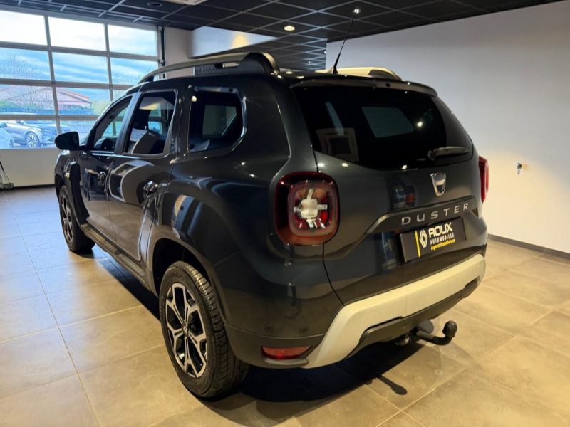 DACIA DUSTER 1.5 PRESTIGE BLUE DCI 115 / ATTELAGE  / CAMERA 360 / CARTE MAIN LIBRE / SUIVI RENAULT
