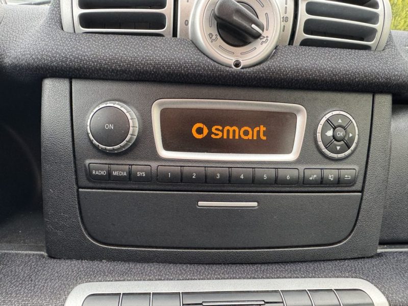 SMART FORTWO COOPE PASSION 2013 GARANTIE 12 MOIS