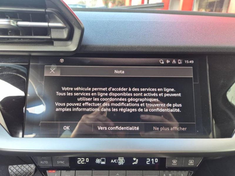 AUDI A3 A3 SPORTBACK 45 TFSI E 245 S TRONIC 6 COMPETITION  2022