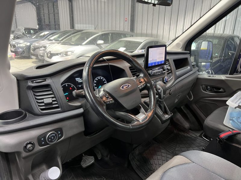 Ford Transit Benne 2.0 TDCI 170ch Boite automatique | 156 500 KM | Carplay | Sièges chauffants